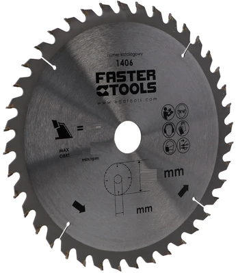 Pjovimo diskas Ega, 184 mm x 30 mm
