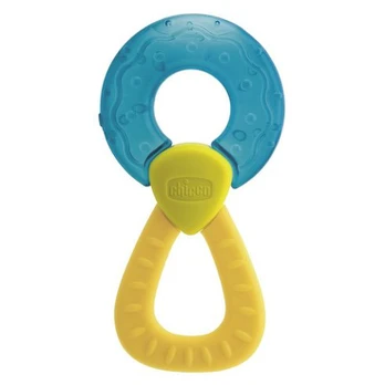 CHICCO kramtukas FRESH RELAX RING, mėlynas