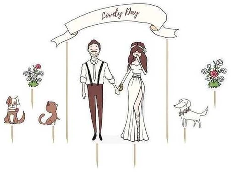 Party Deco Lovely day kagepynt