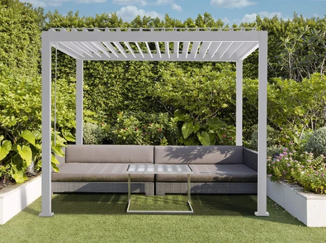 Pavėsinė Pergola Classic 3x3, White