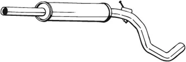 Vidurinis duslintuvas BOSAL 233-603