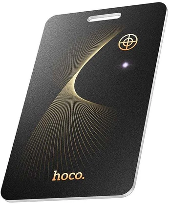HOCO intelligent positioning anti-lost device card shape E92 juodas