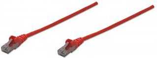 Intellinet Network Solutions Patchcord, Cat6, UTP, 10m, raudona, 5 vnt (343756-5P)
