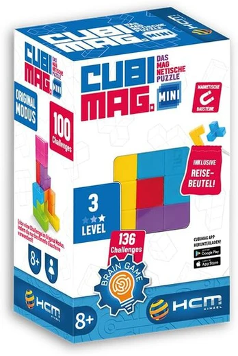 Cubimag Mini magnetinis galvosūkis-dėlionė loginis žaidimas Hcm Kinzel