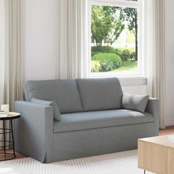 Sofa Šviesiai pilka 158 x 78 x 80 cm audinys