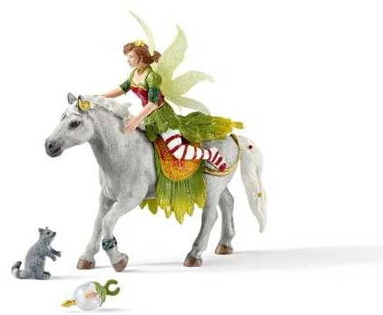 Schleich - Marween In Festive Clothes Riding