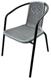 Lauko krėslas Loreto, pilka, 59 cm x 55 cm x 73 cm