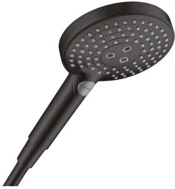 Hansgrohe rokas duša Raindance Select S 120 3jet P, matēta melna