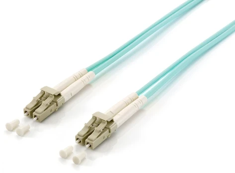 Equip Lc/Lc Fiber Optic Patch Cable, Om3, 1.5M