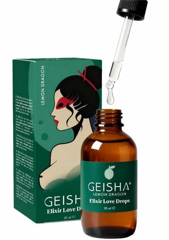 Elixir Love Drops 50 ml - GEISHA Sensual Warming Massage Formula