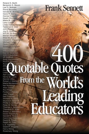 400 Quotable Quotes From the World's Leading Educators - Kietas viršelis