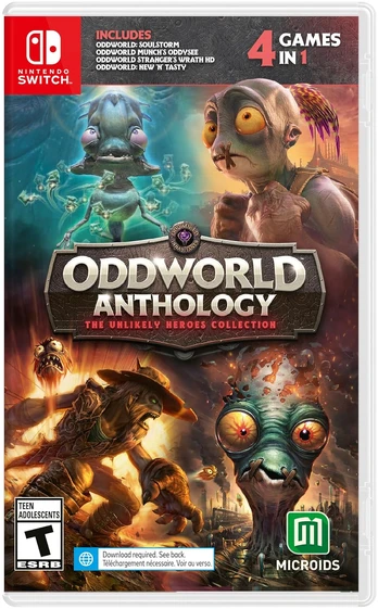 Oddworld Anthology: The Unlikely Heroes Collection Nintendo Switch