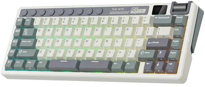 ROYAL KLUDGE M70 Cyan, Creamy Switch, US kaina