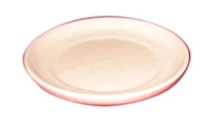 Vazono lėkštė, rožinė/smėlio, 14 cm