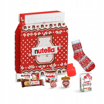 Ferrero NUTELLA® advento kalendorius su saldumynais ir dovanėlėmis, 528 g