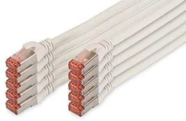 „Digitus Patchcord CAT6“, S-FTP, 2 m, 10 vnt (DK-1644-020-WH-10)