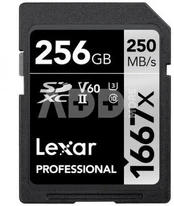 LEXAR PROFESSIONAL SDHC / SDXC 1667X UHS-II 256GB