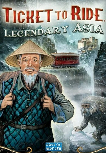 Ticket to Ride Legendary Asia Steam