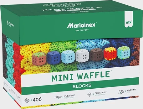 Marioinex *****Klocki waffle mini Blocks 406el 08426