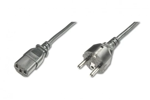 Mercodan Schuko netkabel 2,5m til C13, A+C, H05VV-F 3G1,0mm? 10A