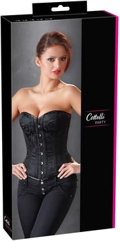 Cottelli party Corsage Black xxl glaustinukė kaina