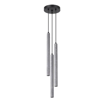 Pendant lamp PASTELO 3P concrete gaismeklis