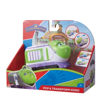 CHUGGINGTON transformuojamas traukinys Pop & Transform Koko, EU890103