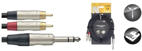 Laidas Jack – 2x RCA Stagg NYC3/PS2CMR