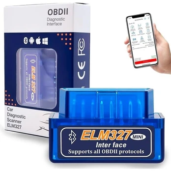Universalus Automobilio Diagnostikos Prietaisas ELM327 OBD2 Bluetooth