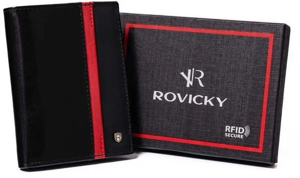 Vyriška odinė piniginė Rovicky RV111