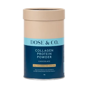 DOSE & CO. C kolageno baltymų milteliai, šokolado skonio, milteliai, 420 g