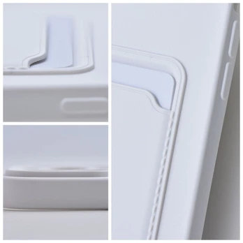 Dėklas Oem CARD Case for IPHONE 15 PRO MAX baltas