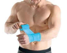 Sportinis teipas GYMSTICK 4m x 7,5cm blue 2 vnt