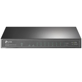 TP-LINK 10xGbps Prievadų Darbastalio Komutatorius su 8xPoE+ prievadais (TL-SG1210P)