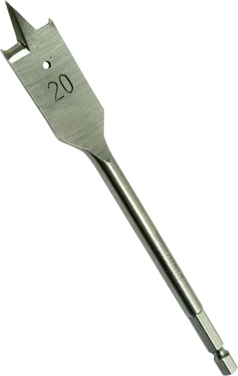 Plunksninis grąžtas medžiui STALCO 25x152mm