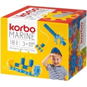 Kaladėlės Korbo Spin, Learn & Play Marine, 18 vnt. kaina