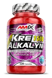Amix Kre-alkalyn, 150 kaps kaina