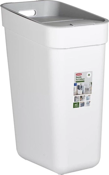 Šiukšliadėžė Curver Ready To Collect 252104, balta, 30 l