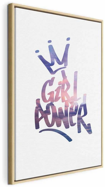 Artgeist Paveikslas - Girl Power (1 Part) Vertical
