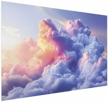 Artgeist Plakatas - Clouds Like Painted: Artistic Dawn Brushes Painting the Sky