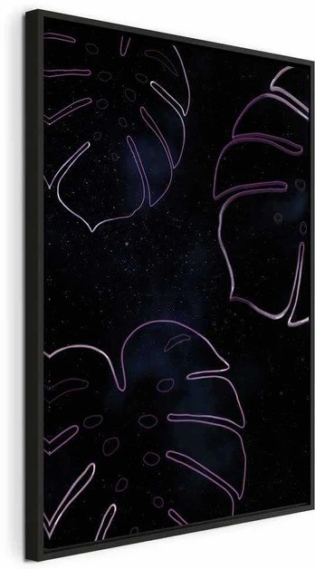 Artgeist Paveikslas - Galactic Monstera (1 Part) Vertical