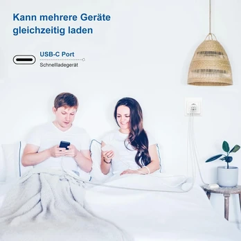 Pd24w iphone įkroviklis, 3 prievadų usb c greitasis įkroviklis, 24 w iphone įkroviklis, usb c maitinimo kištuko adapteris su lightning įkrovimo laidu, 2 m, suderinamas su iphone 14 pro max/13/12/11/airpods