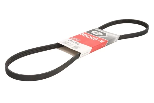V formos rumbuoti diržai GATES 4PK1083