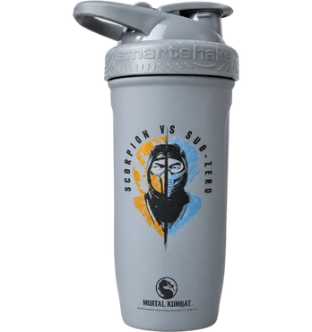 SmartShake Reforce Stainless Steel Mortal Kombat Fight, 900 ml
