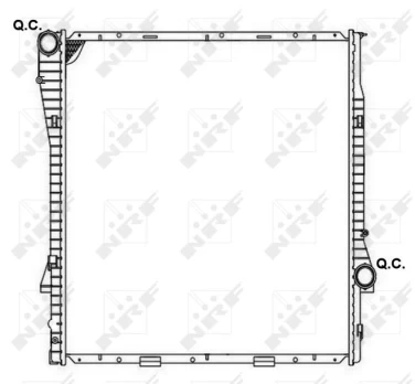 NRF NRF 53183 Radiator