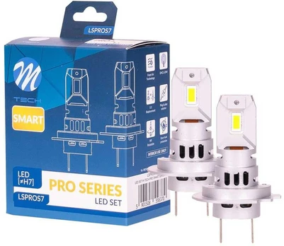 M-TECH LED Lemputės H7 smart canbus 12V