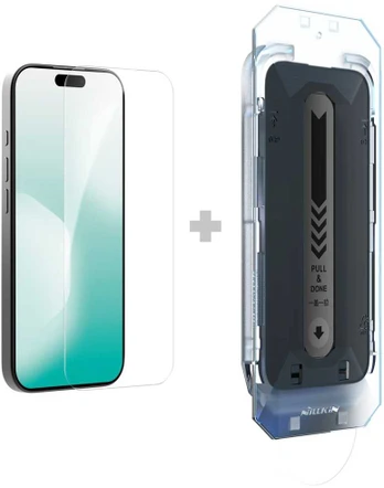 Nillkin Tempered Glass 0.2mm H+ PRO 2.5D for Apple iPhone 17 (with applicator)
