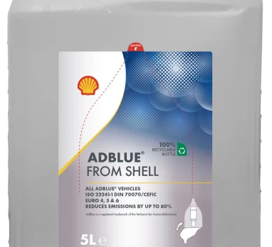 Karbamido tirpalas SHELL AdBlue, dyzeliniams varikliams, 5 L