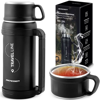 Termos próżniowy 1500 ml BD-781 juoda