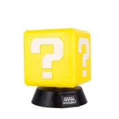 Paladone Super Mario Question Block lempa 10cm kaina